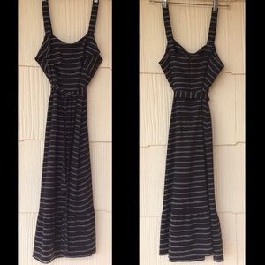 Banana Republic Striped Midi Dress